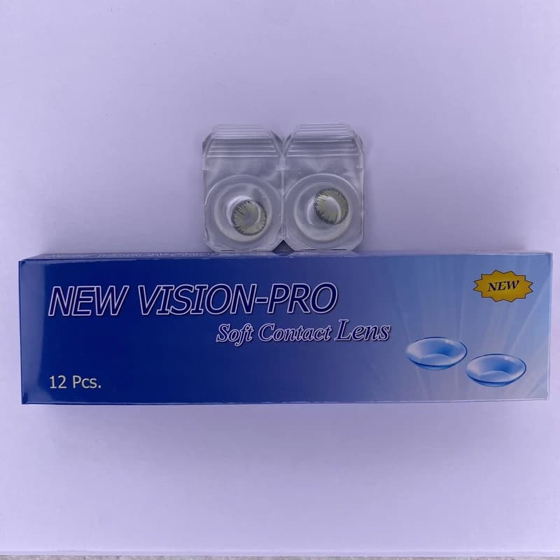 لنز رنگی چشم نیو ویژن پرو رنگ سبز عسلی دور دار (NEW VISION-PRO) مدل Green3