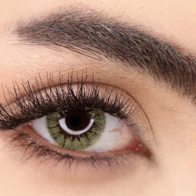 لنز رنگی چشم نیو ویژن پرو رنگ سبز روشن (NEW VISION-PRO) مدل Green Dream — تصویر ۲
