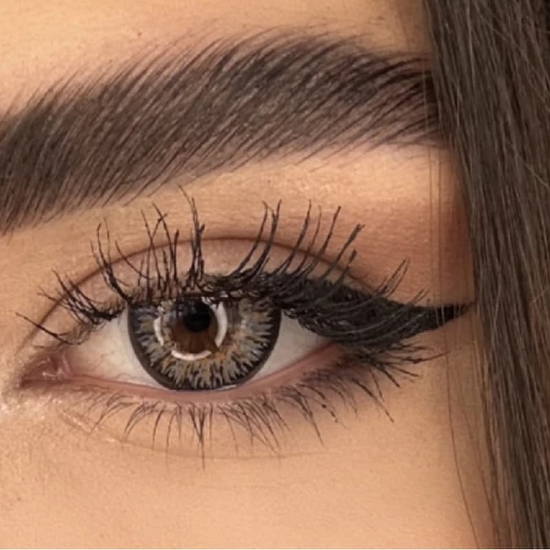 لنز رنگی چشم نیو ویژن پرو رنگ طوسی یخی (NEW VISION-PRO) مدل Ice Gray3 — تصویر ۳