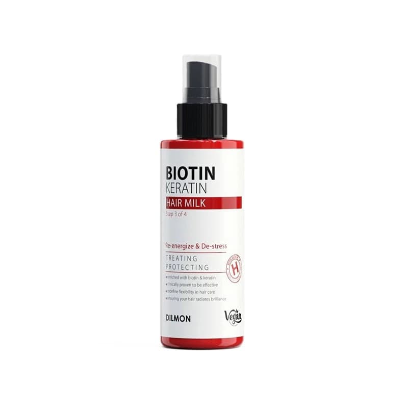 شیر مو دیلمون مدل بیوتن کراتین (BIOTIN KRATIN) حجم 150 میلی لیتر