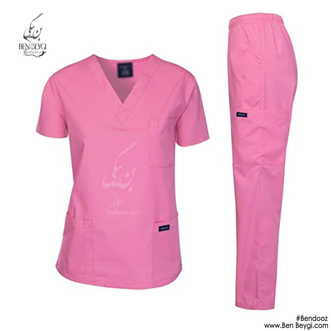 اسکراب جراحی زنانه با شلوار پارچه ترگال کد 9842