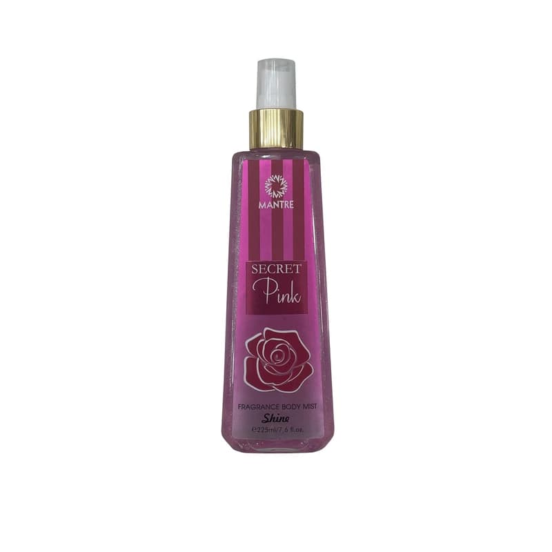 بادی اسپلش اکلیلی زنانه مانتره مدل سکرت پینک (Secret Pink) حجم 225 میلی لیتر