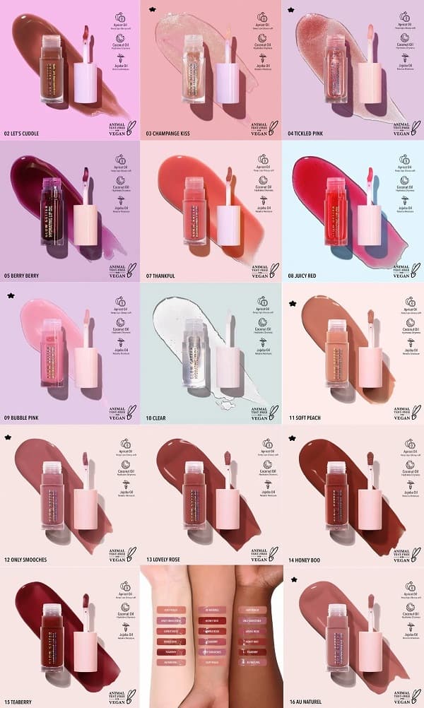 اویل لب گلو مویرا moira glow getter hydrating lip oil — تصویر ۵