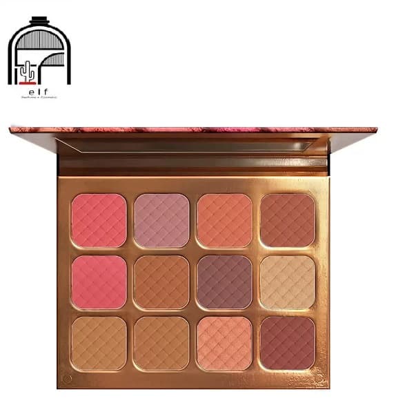 پالت رژگونه 12 تایی mbp001 کرکتر Character Majestic Blush Palette -MBP001
