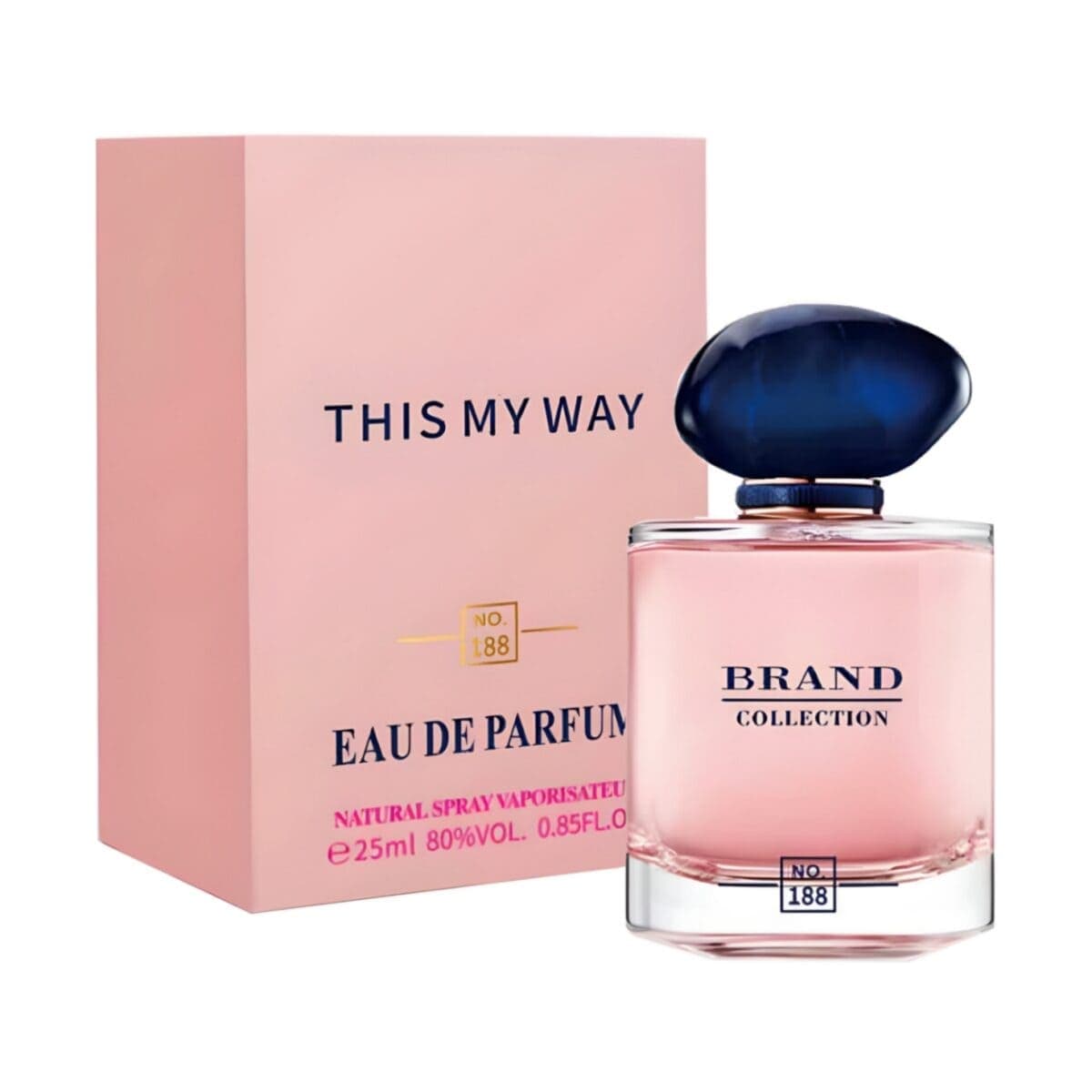 عطر جیبی حجم 25 میل شماره 188 جورجیو ارمانی مای وی برند کالکشن – Brand Collection