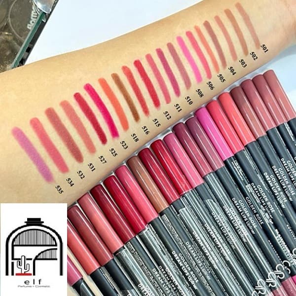 مداد لب دریم گلدن رز Golden Rose Dream Lips Lipliner — تصویر ۳