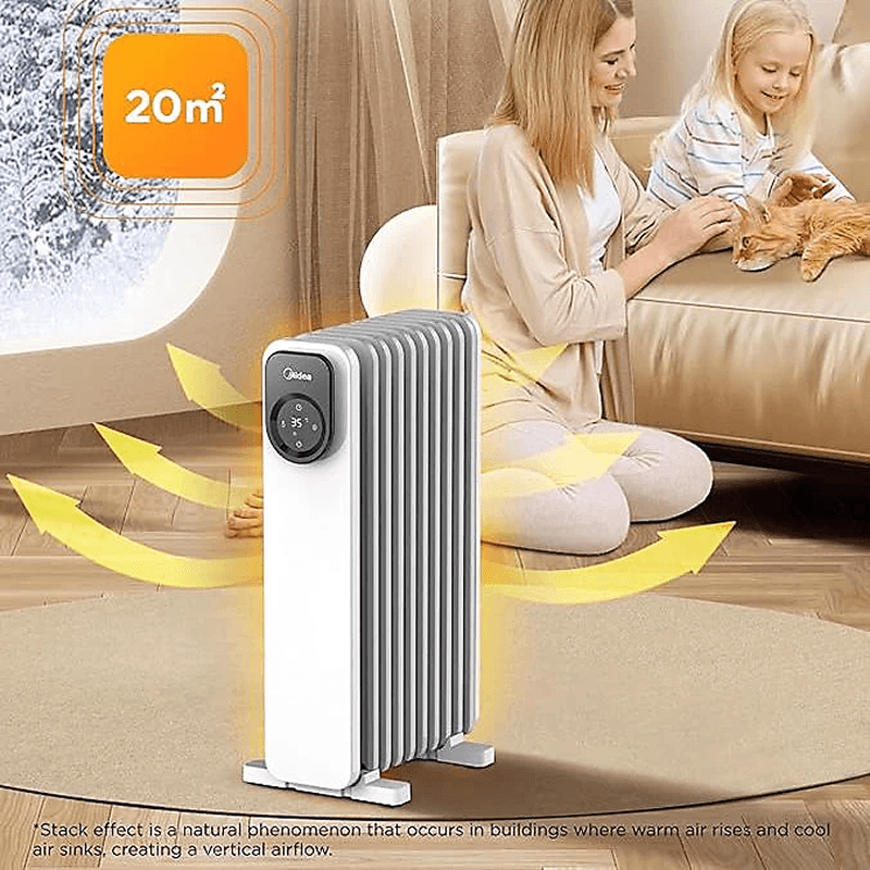 شوفاژ برقی میدیا MHO201R9 — تصویر ۲