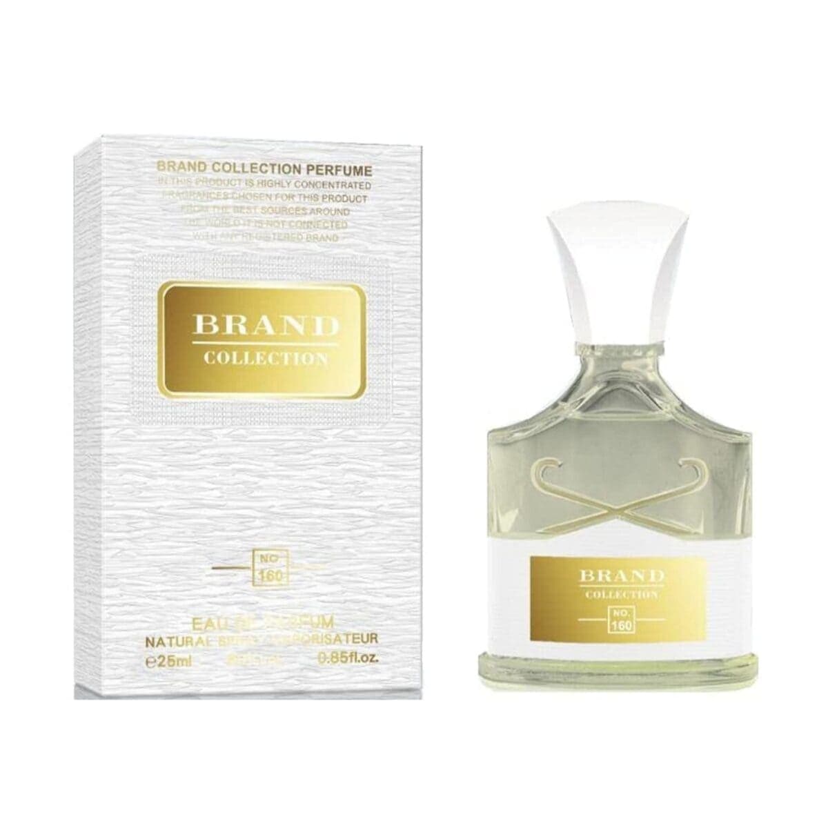 عطر جیبی حجم 25 میل شماره 160 کرید اونتوس زنانه برند کالکشن – Brand Collection
