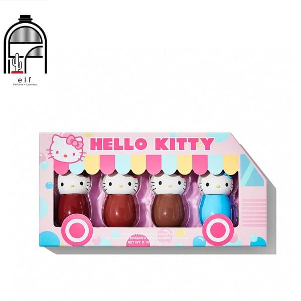 پک لیپ گلاس هلو کیتی شیگلم (hello kitty lip gloss sheglam)