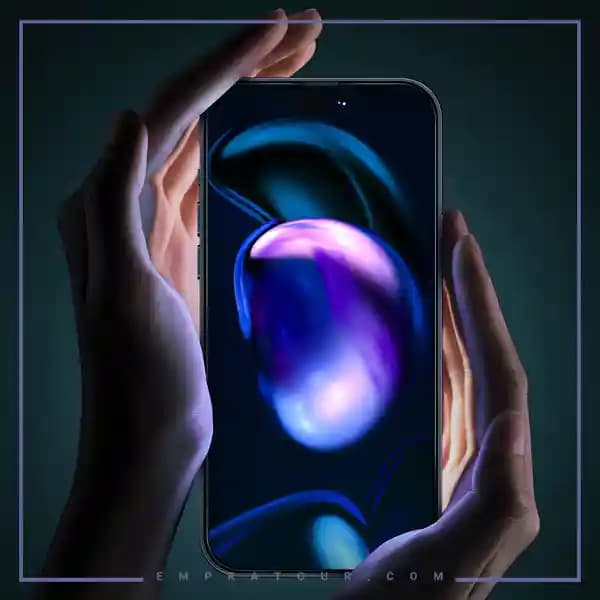 پک دوتایی گلس تمام صفحه iPhone 14 Pro بیسوس SGBL230102 — تصویر ۸