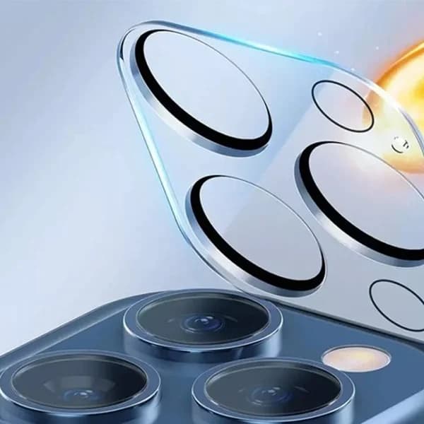 پک 2تایی محافظ لنز دوربین شیشه ایiPhone 12 Mini بیسوس SGAPIPH54N-AJT02 — تصویر ۲