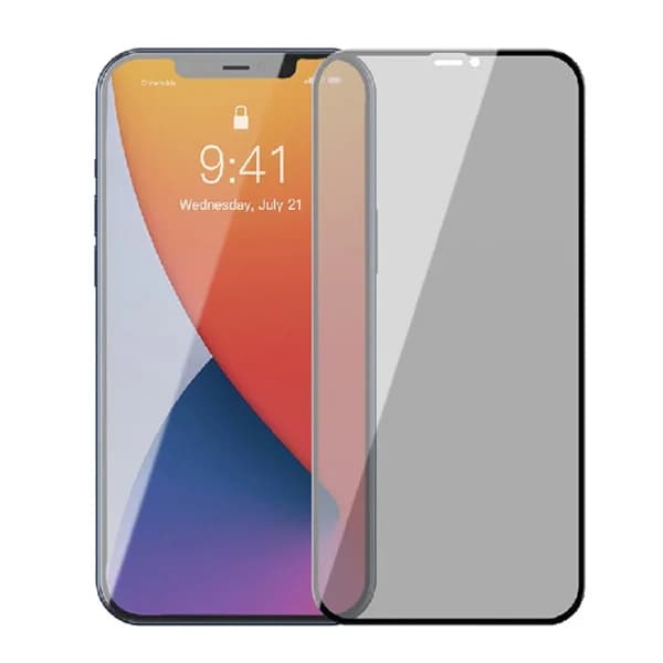 پک 2 تایی محافظ تمام صفحه iPhone 12/12 Pro بیسوسSGAPIPH61P-ATG01