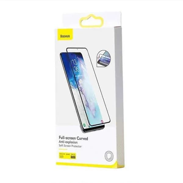 محافظ صفحه نمایش شیشه ای دوتایی S20 سامسونگ بیسوس SGSAS20-KR01 — تصویر ۲