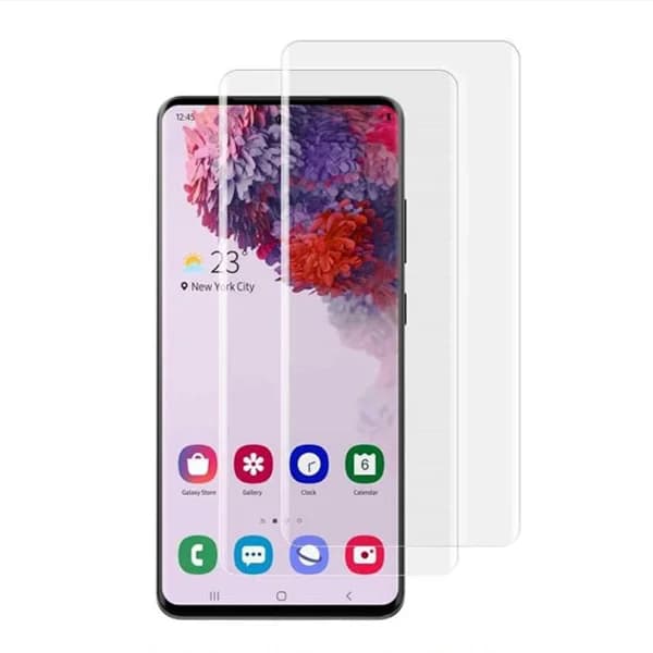محافظ صفحه یو وی دوتایی S20 Ultra سامسونگ بیسوس SGSAS20U-UV02