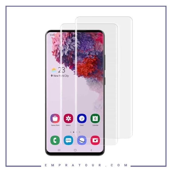 محافظ صفحه یو وی دوتایی S20 Ultra سامسونگ بیسوس SGSAS20U-UV02 — تصویر ۳