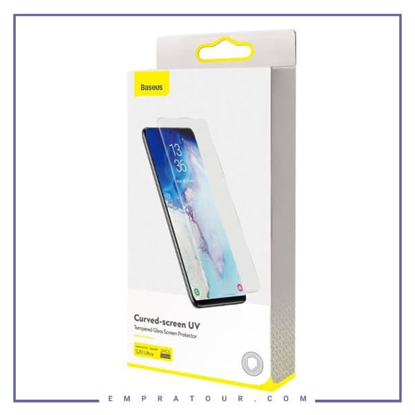 محافظ صفحه یو وی دوتایی S20 Ultra سامسونگ بیسوس SGSAS20U-UV02 — تصویر ۴