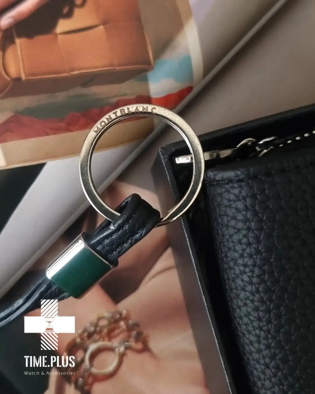 کیف پول مون بلان Floater leather Wallet — تصویر ۷