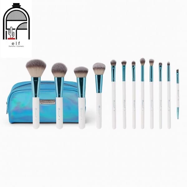 ست براش 12 عددی پولساید چیک بی اچ BH Cosmetics Poolside Chic Brush Set