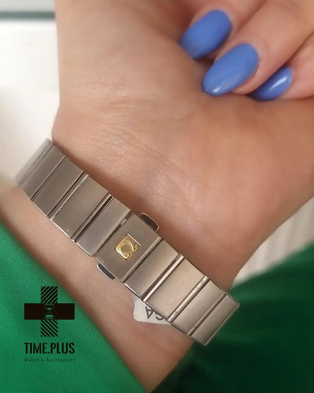 ساعت امگا زنانه کانسلیشن منهتن عدد نگین دار — تصویر ۷