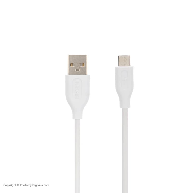 کابل تبدیل USB به microUSB بیبوشی مدل A02 طول 1 متر کدB19471 — تصویر ۳