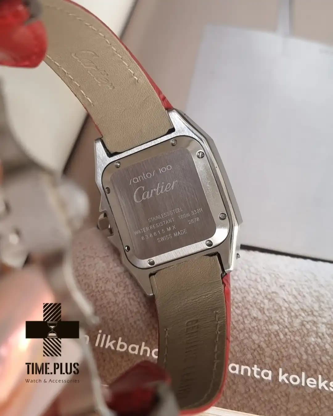 ساعت کارتیه زنانه Santos 100 — تصویر ۷
