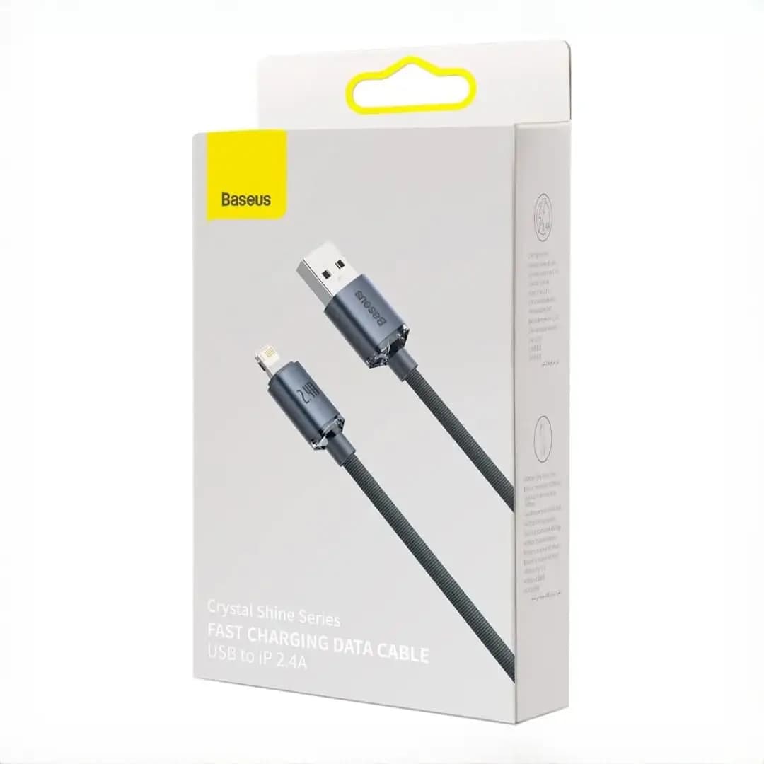 کابل شارژ USB به Lightning دو متری بیسوس CAJY000101 — تصویر ۲