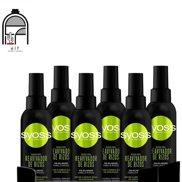اسپری مو سایوس Syoss مناسب برای موهای فر مدل CURLS Reviving حجم 150 میل