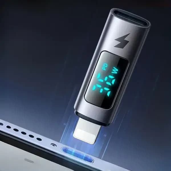 تبدیل تایپ سی به لایتنینگ با نمایشگر دیجیتال مک دودو OT-6100 — تصویر ۶