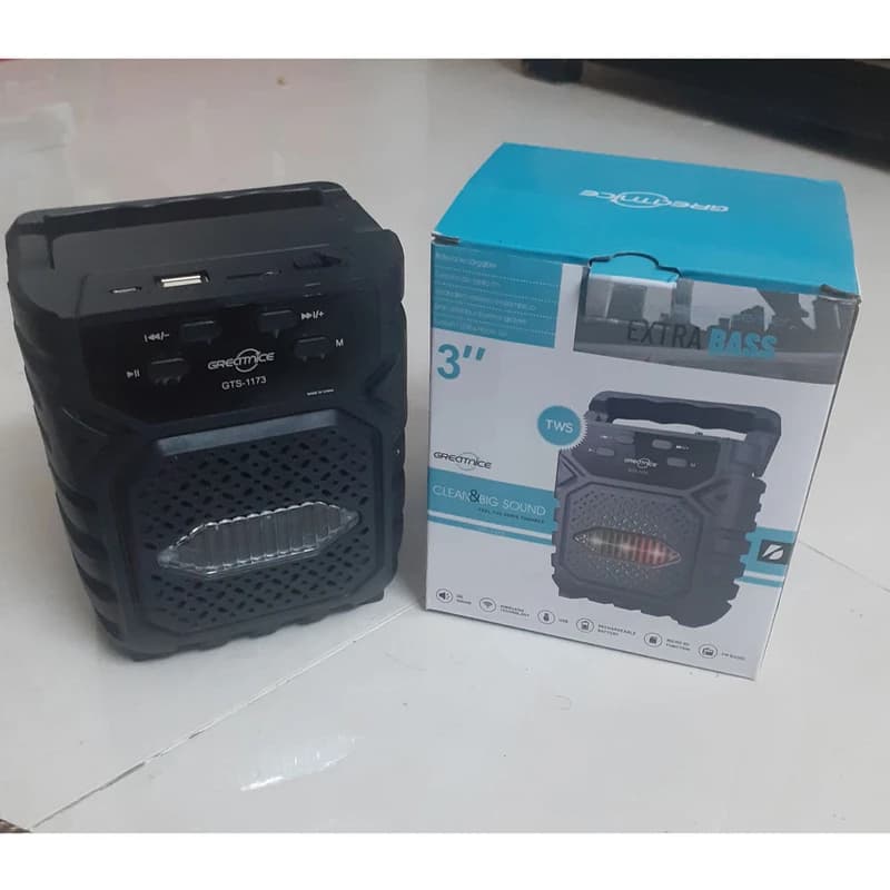 اسپیکر بلوتوثی قابل حمل مدل GTS-1173 کدB19109 — تصویر ۳