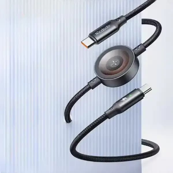 کابل شارژ تایپ سی به تایپ سی و اپل واچ مک دودو 2in1 CA-2580 — تصویر ۲