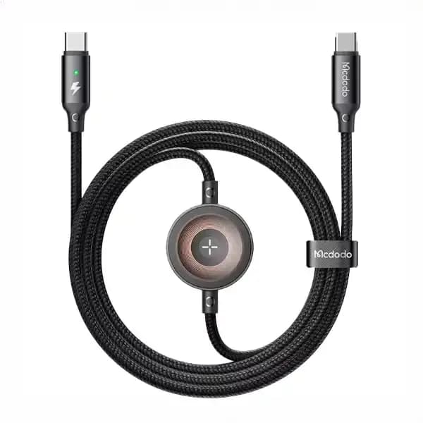 کابل شارژ تایپ سی به تایپ سی و اپل واچ مک دودو 2in1 CA-2580