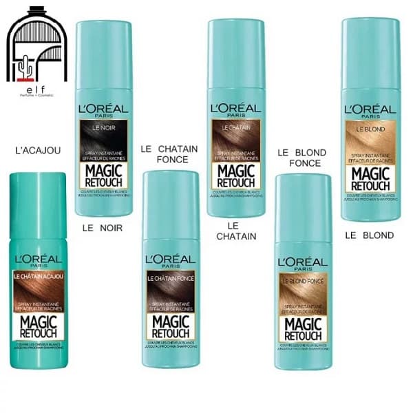 اسپری رنگ مو {کانسیلر} لورال LOREAL MAGIC RETOUCH