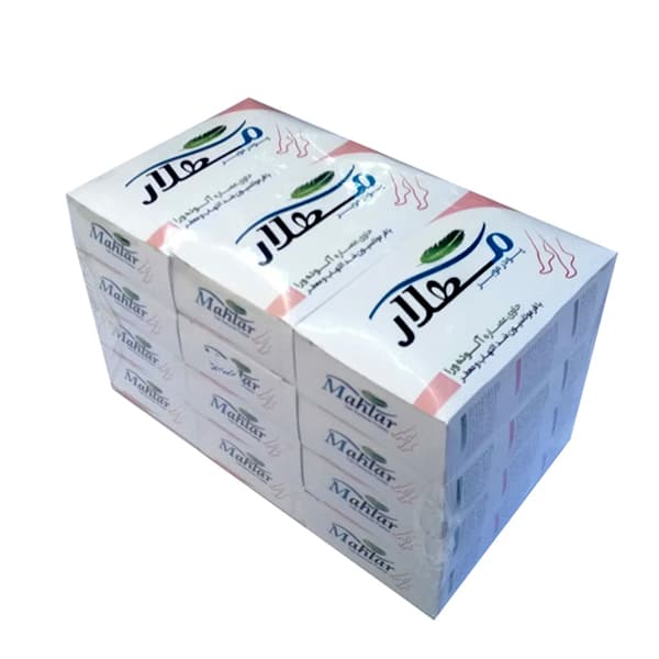 پودر موبر مهلار مدل آلوئه ورا 50 گرمی بسته 12 عددی