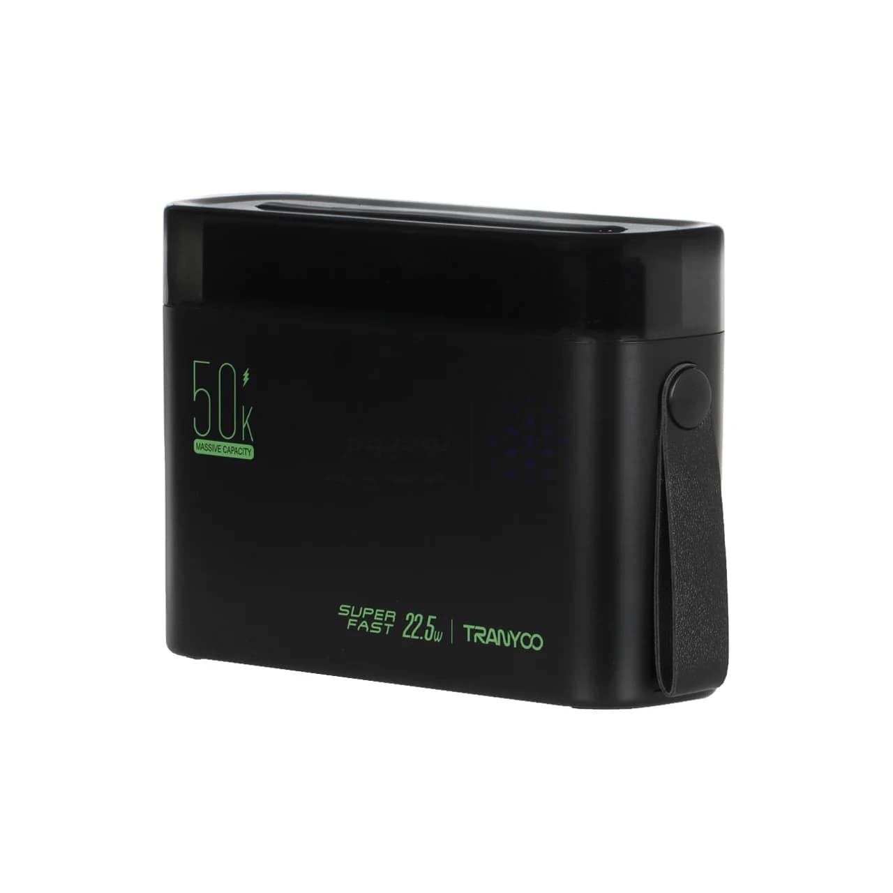 پاوربانک (فست شارژ) Tranyoo 22.5W 50000mAh مدل T-L5 – مشکی — تصویر ۳