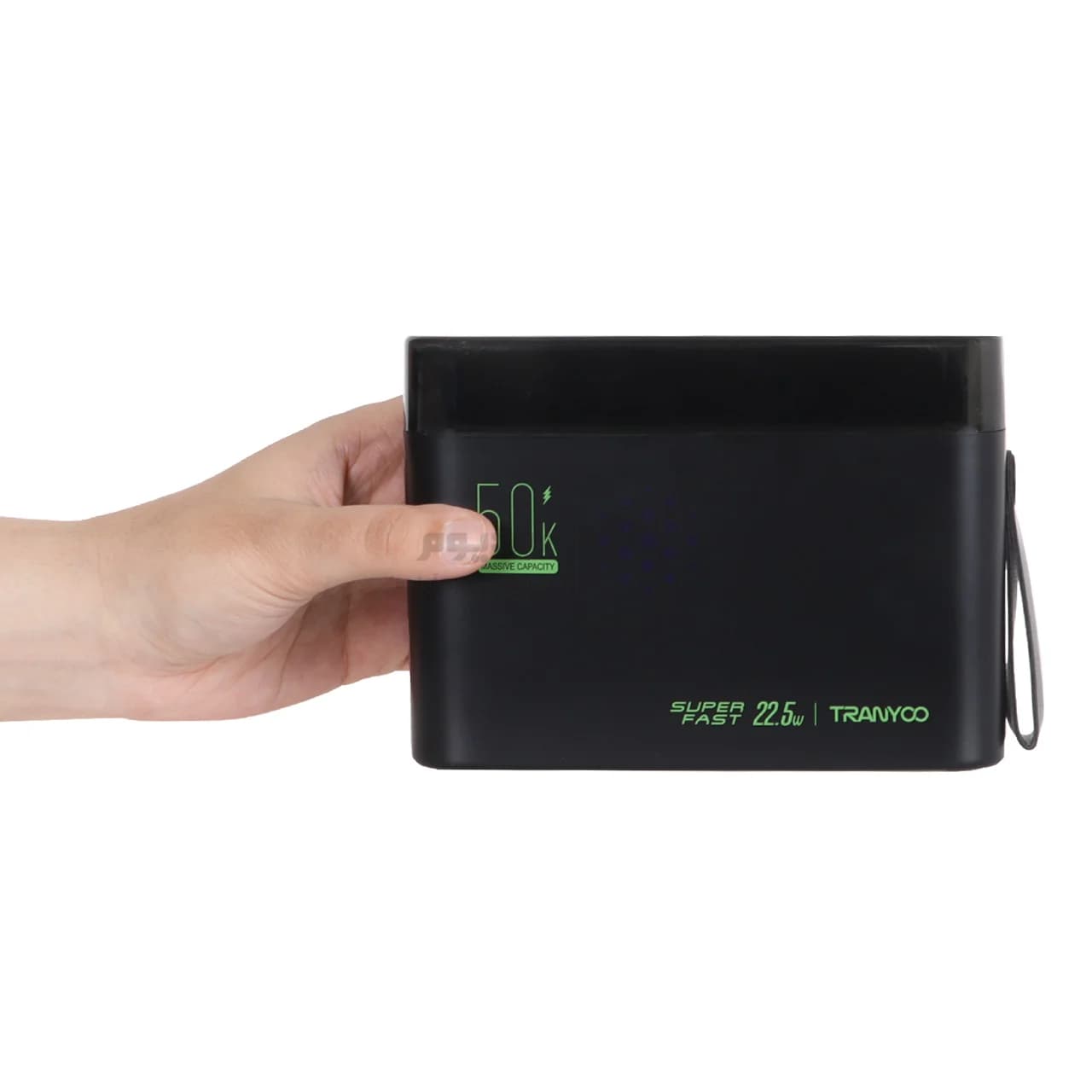 پاوربانک (فست شارژ) Tranyoo 22.5W 50000mAh مدل T-L5 – مشکی — تصویر ۷
