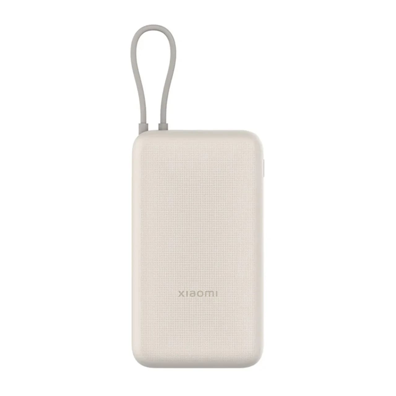 پاوربانک ( فست شارژ) Xiaomi 33W 20000mAh مدل PB2030MI – کرم – اصلی (گارانتی 18 ماهه شرکتی) — تصویر ۲
