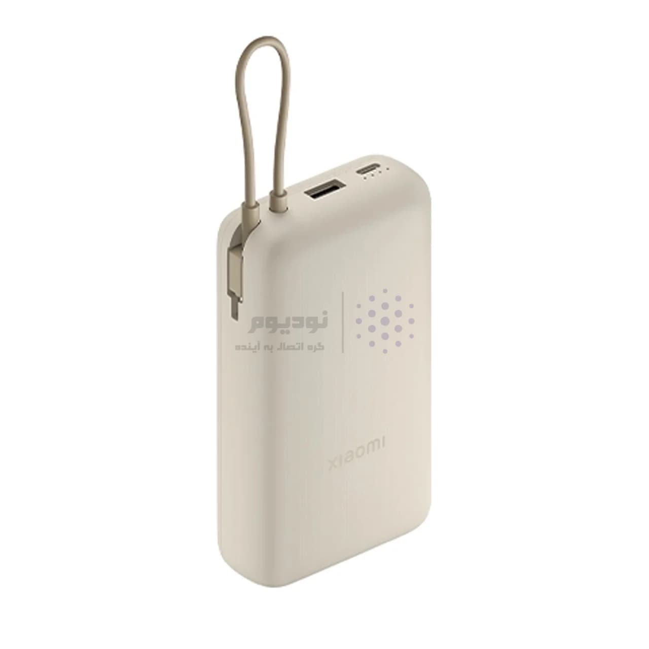پاوربانک ( فست شارژ) Xiaomi 33W 20000mAh مدل PB2030MI – کرم – اصلی (گارانتی 18 ماهه شرکتی) — تصویر ۳