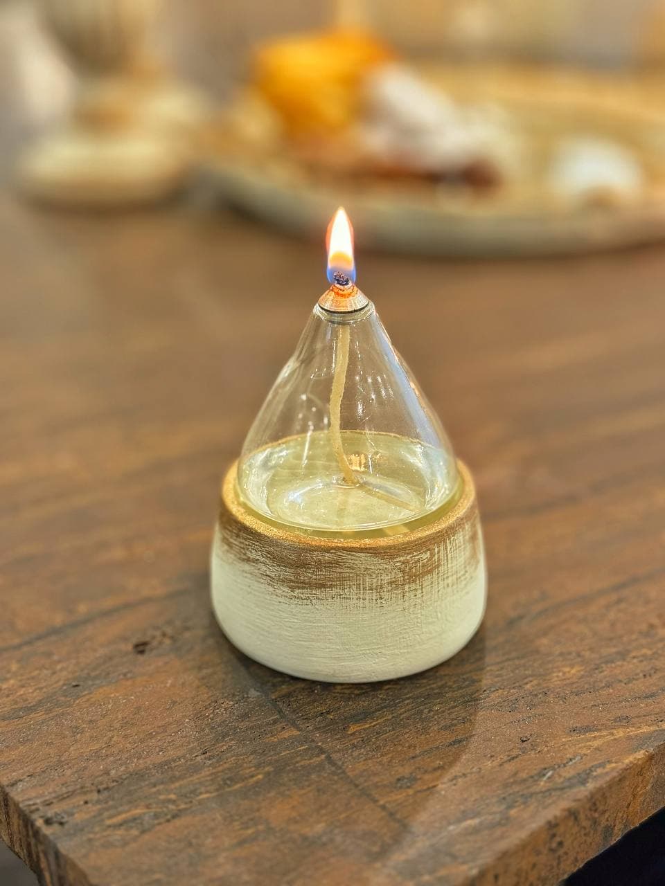 شمع پیرکس بتنی مدل اسپا کوچک کد 301012 — تصویر ۴