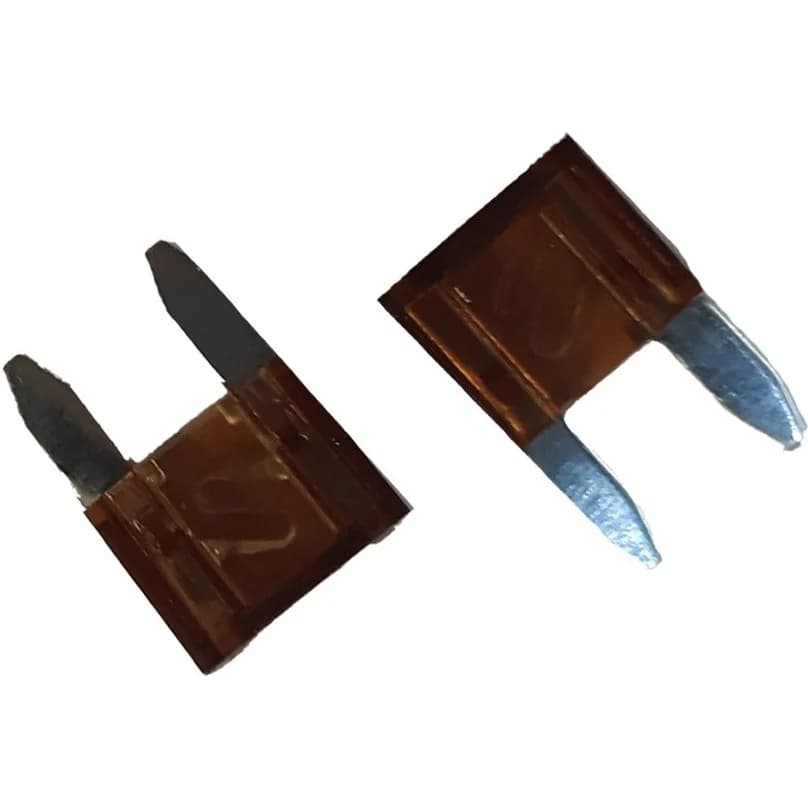 فیوز 2 شاخ 7.5 آمپر کوچک قهوه ای