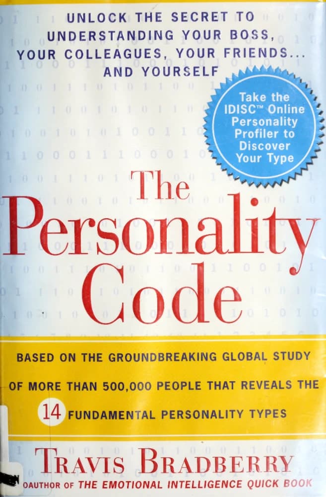 کتاب The Personality Code (کد شخصیت) نسخه انگلیسی PDF | تراویس برادبری