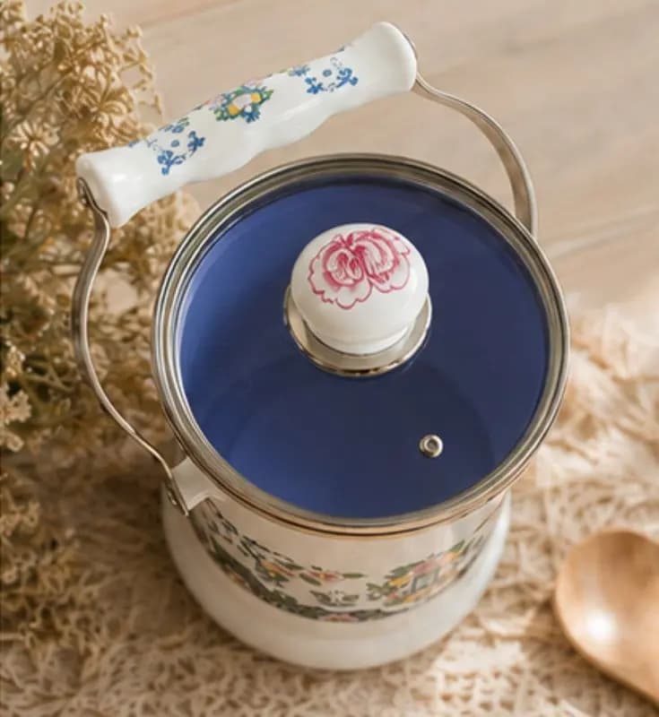 دبه روغن 3 لیتری لعابی روس الیت 7699 — تصویر ۳