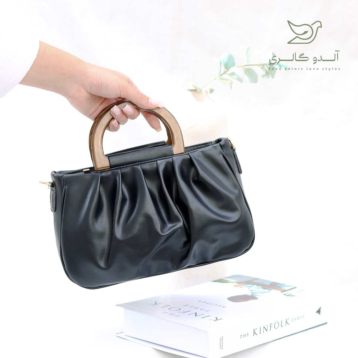 کیف دسته چوبی میزاک — تصویر ۷