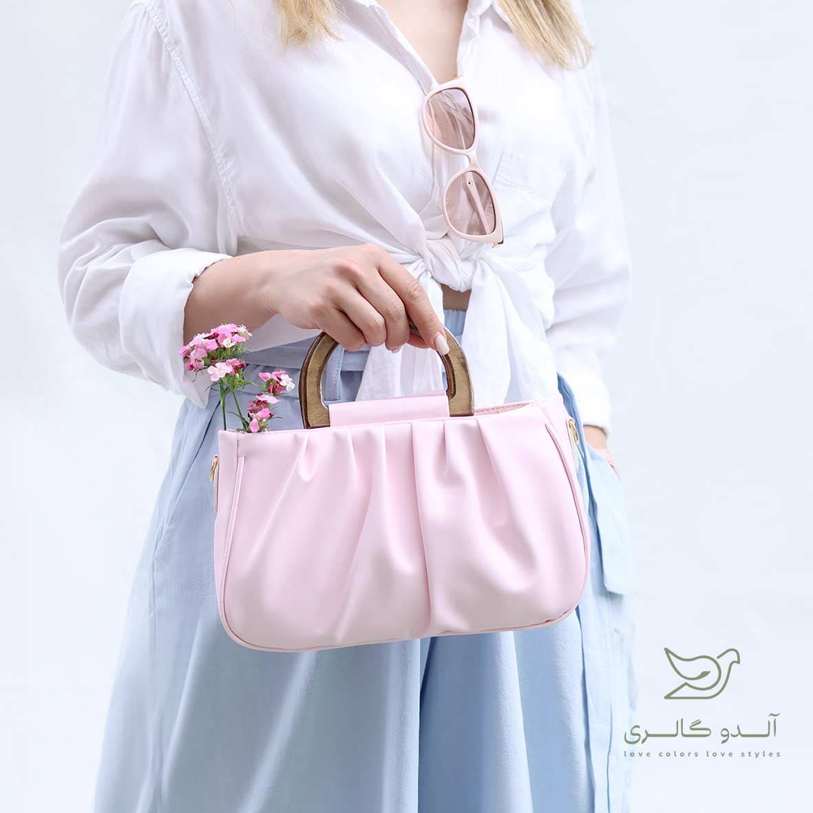 کیف دسته چوبی میزاک — تصویر ۲