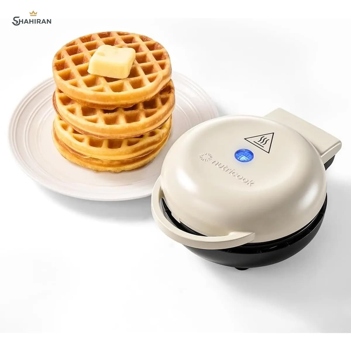 پاپ‌کورن‌ساز و وافل‌ساز نوتریکوک مدل WM100BG+PM150BG — تصویر ۲