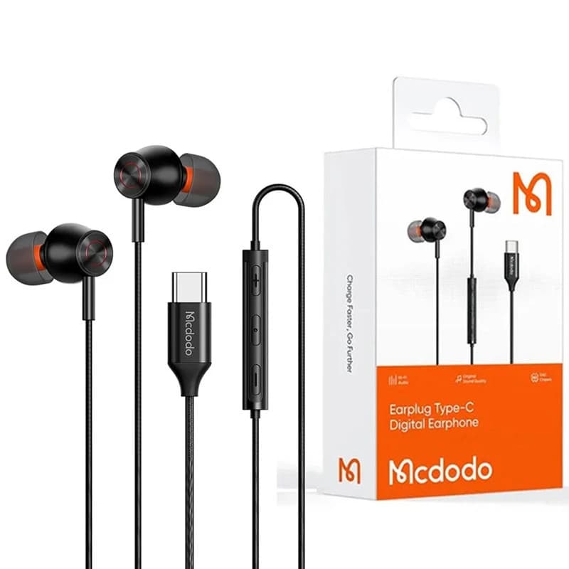 هندزفری سیمی مک دودو مدل HP-3490 ا Mcdodo HP-3490 wired handsfree