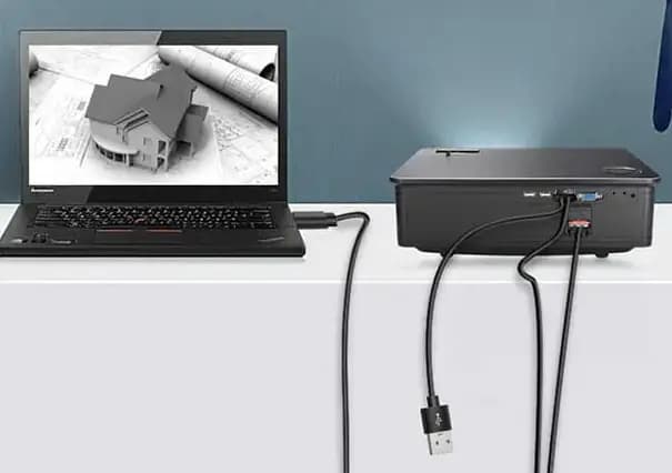 کابل HDMI تبدیل USB-C به USB یسیدو YESIDO HM03 طول 1.8 متر — تصویر ۴