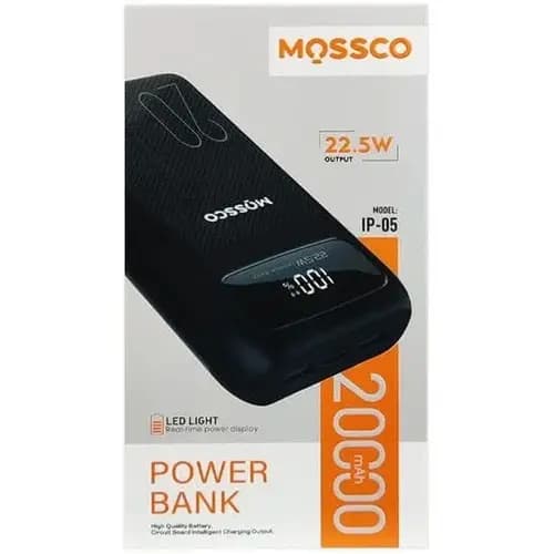 پاوربانک مسکو MOSSCO 20000 IP-05 22.5w (اصل) — تصویر ۲