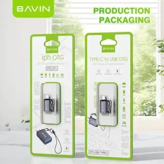 تبدیل فست usbبه لایتنینگ باوین BAVIN OTG 07 — تصویر ۳