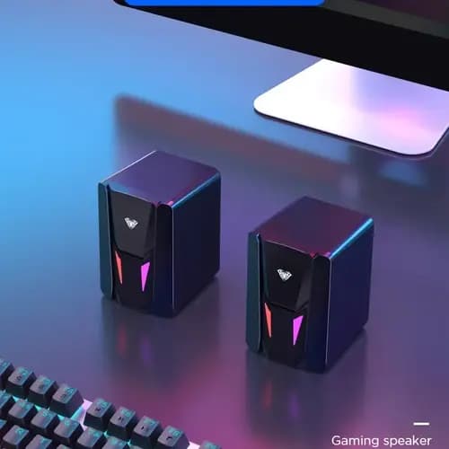 اسپیکر رومیزی گیمینگ آئولا AULA SPEAKER N-108 RGB — تصویر ۴