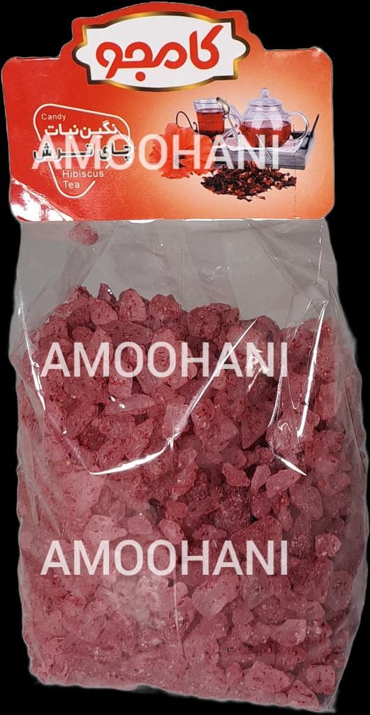نگین نبات چای ترش کامجو 600گرمی